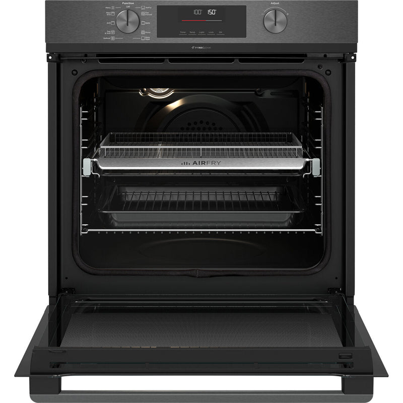 Westinghouse 60cm Multi-Function Pyrolytic Oven with AirFry Dark Stainless Steel WVEP6716DD