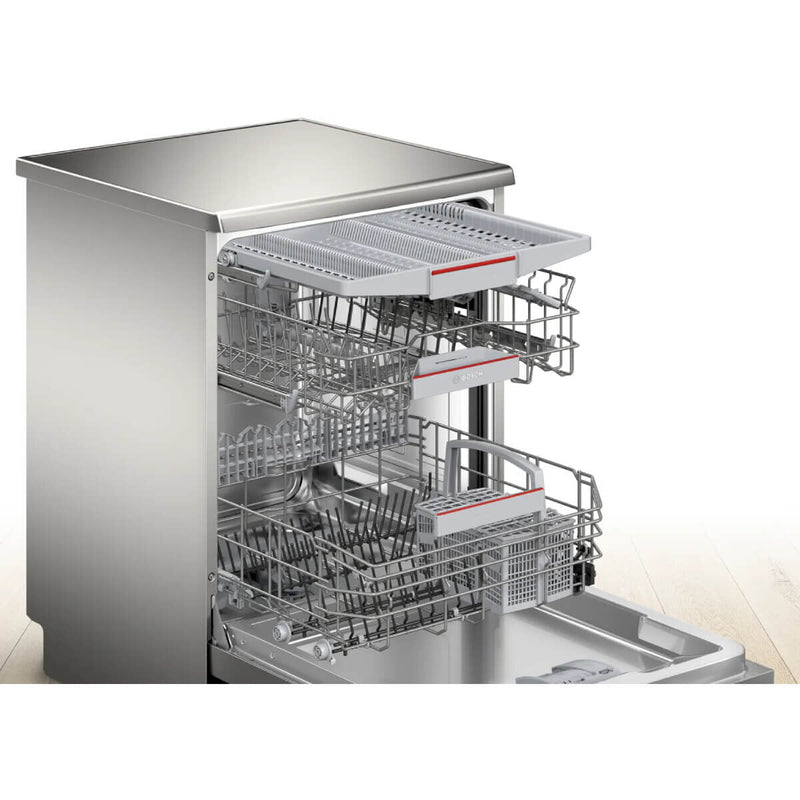 Bosch 60cm Series 6 Freestanding Stainless Steel Dishwasher SMS6HCI02A