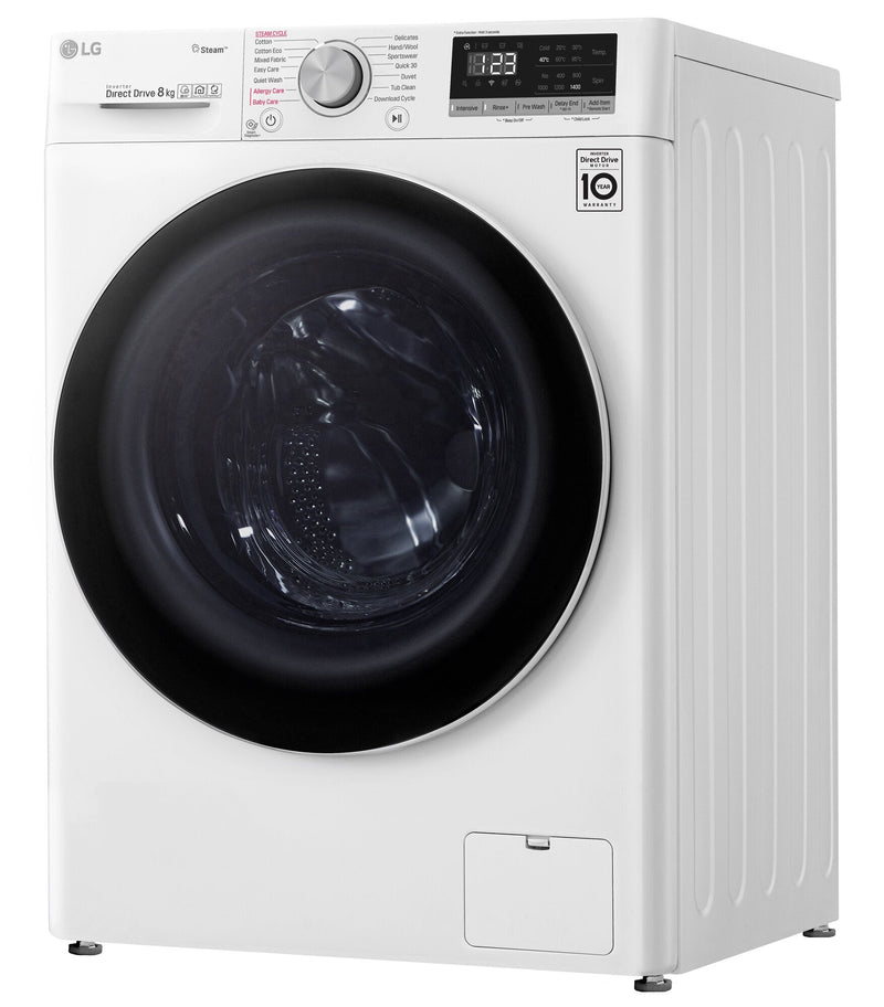 LG Series 5 8kg Front Load Washing Machine WV5-1408W