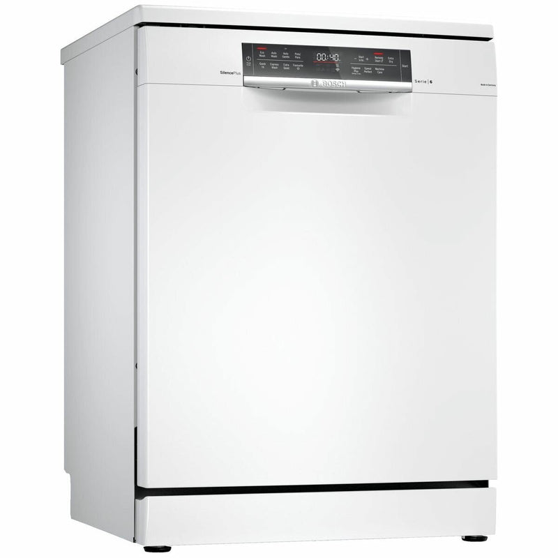 Bosch 60cm Series 6 Freestanding Dishwasher White SMS6HCW01A