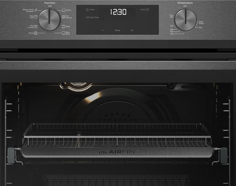 Westinghouse 60cm Multi-Function Oven with AirFry Dark Stainless Steel WVE6516DD