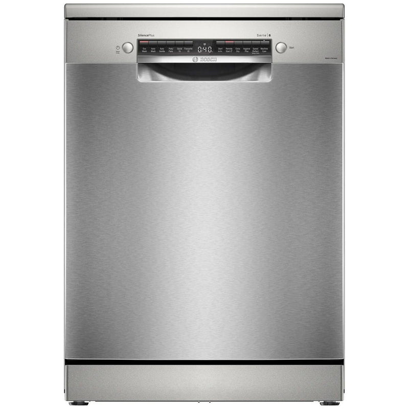 Bosch 60cm Series 6 Freestanding Stainless Steel Dishwasher SMS6HCI02A