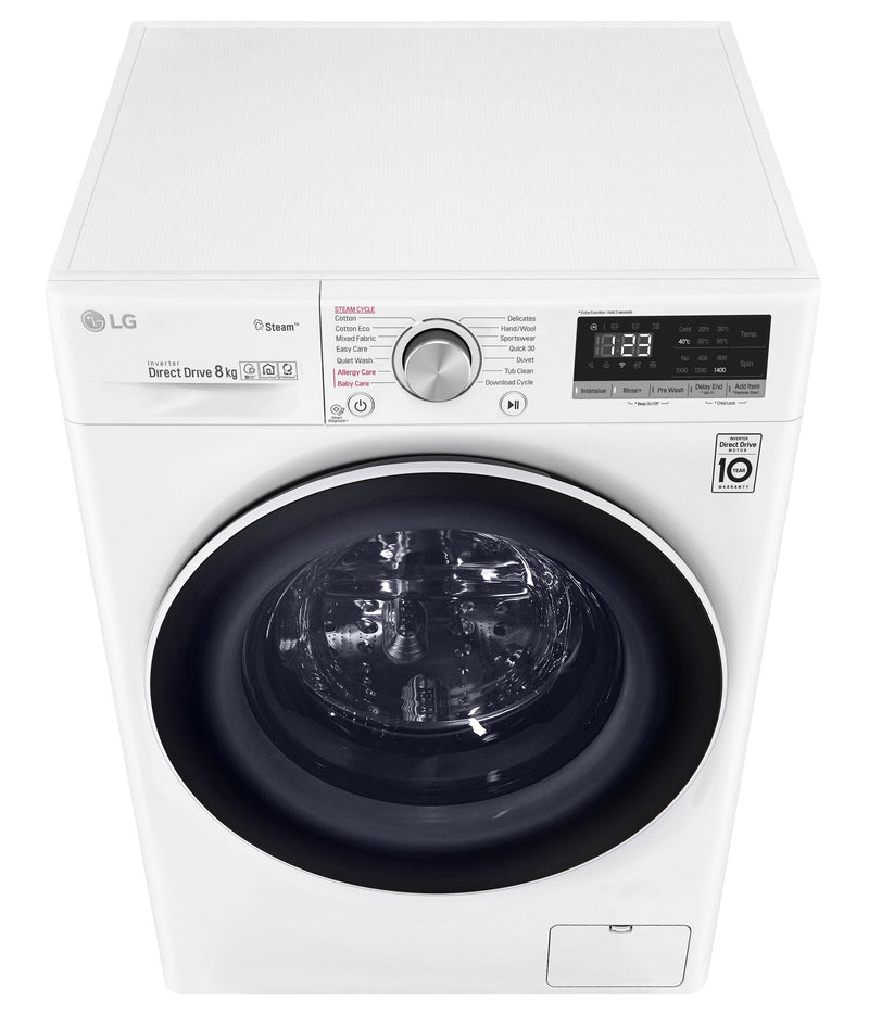 LG Series 5 8kg Front Load Washing Machine WV5-1408W