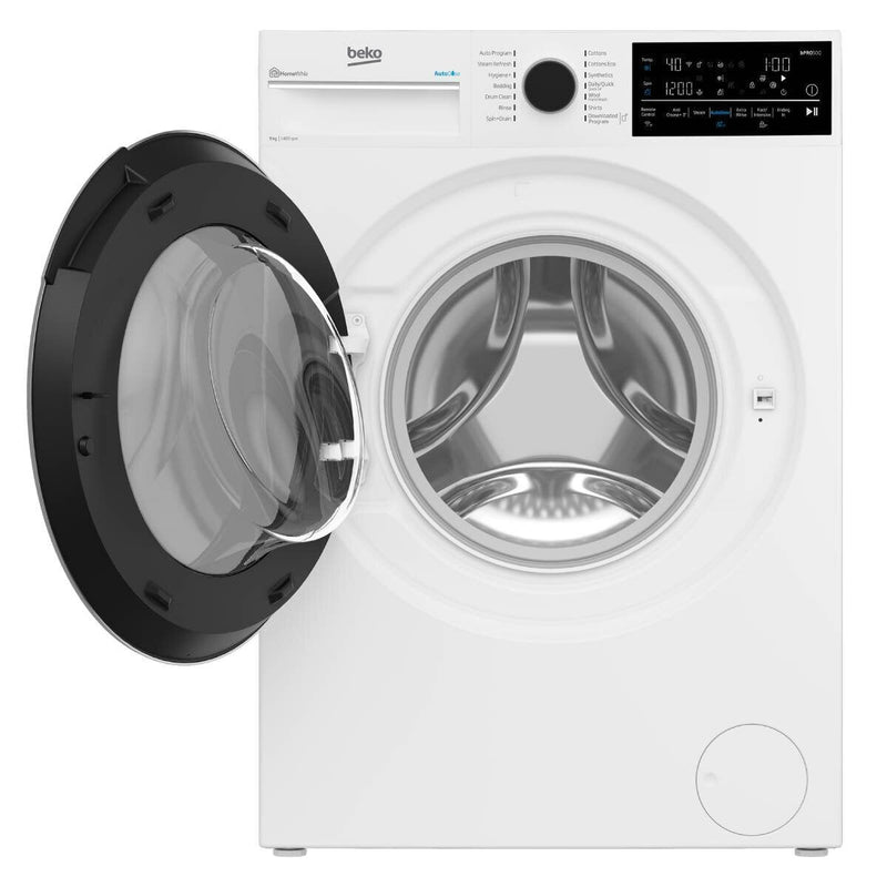 Beko 9kg Autodose WiFi Connected Washing Machine with Steam BFLB904ADW